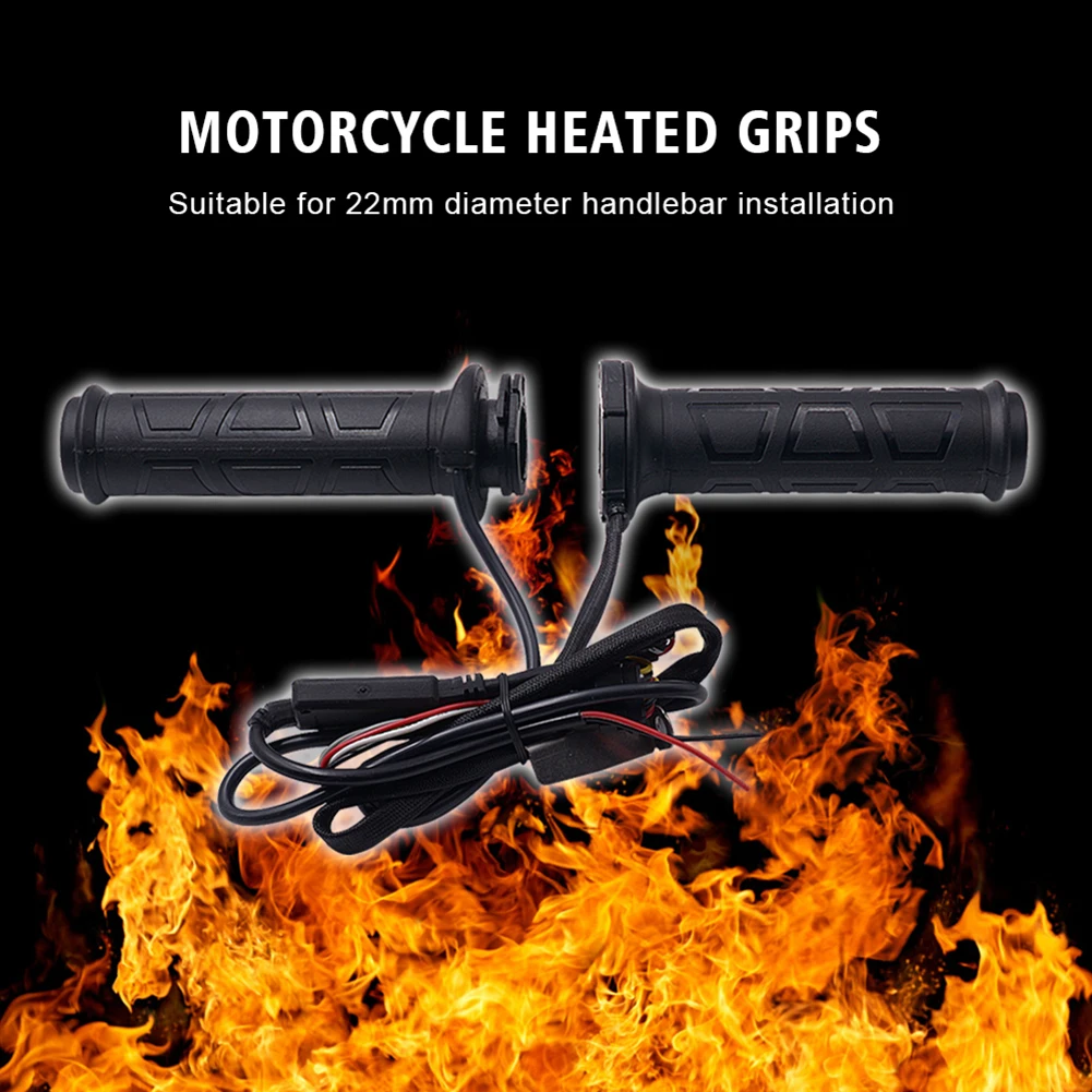 ABS 1 Pairs Throttle Handlebar Grip Motorcycle Motorbike Heated Grips Eco-friendly Accessories Motorcycle Parts
ABS 1 Pairs Throttle Handlebar Grip Motorcycle Motorbike Heated Grips Eco-friendly Accessories Motorcycle Parts