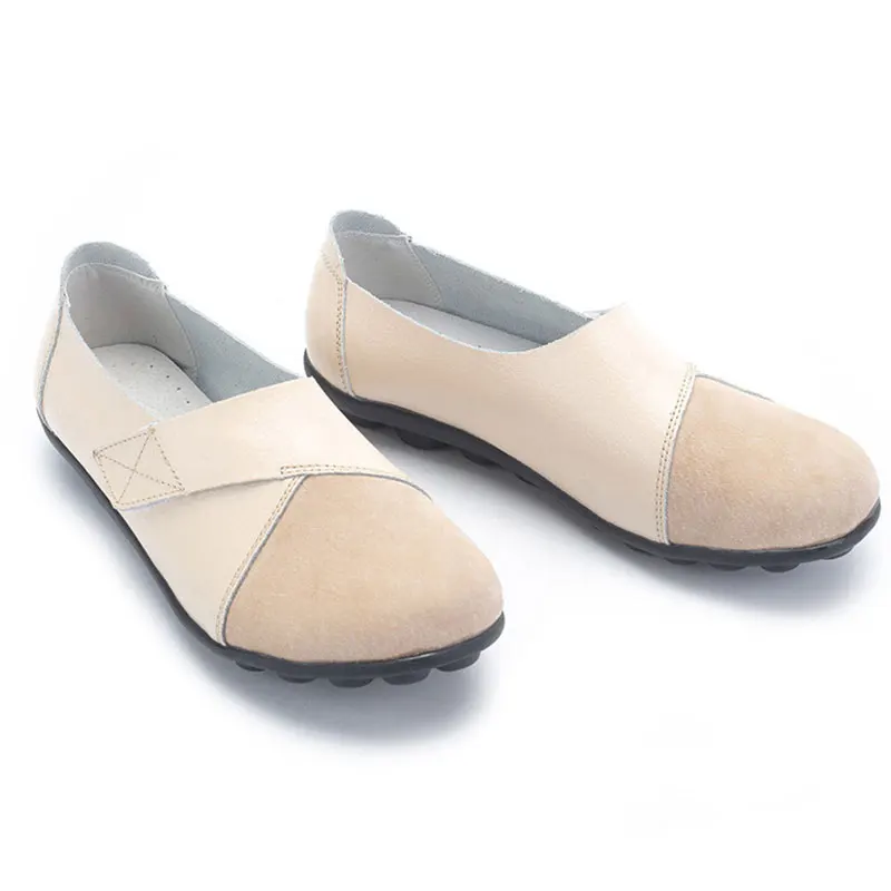 Boat Shoes Mocassin Big-Size Genuine-Leather Woman's Soft 35-44 for Hook Loop Spring Autumn Casual Patchwork
Boat Shoes Mocassin Big-Size Genuine-Leather Woman's Soft 35-44 for Hook Loop Spring Autumn Casual Patchwork