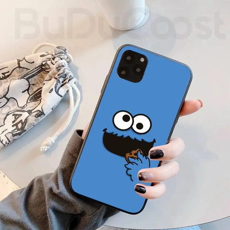 Riccu Cute funny Cartoon Cookie Monster Phone Case for iPhone 8 7 6 6S Plus X 5S SE 2020 XR 11 12 Pro mini pro XS MAX
Riccu Cute funny Cartoon Cookie Monster Phone Case for iPhone 8 7 6 6S Plus X 5S SE 2020 XR 11 12 Pro mini pro XS MAX