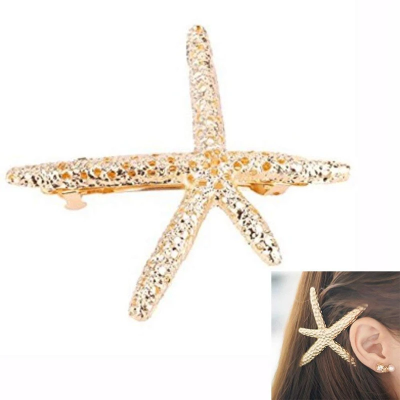 Морской стиль Морская звезда раковины браслет цепочка и женские ювелирные