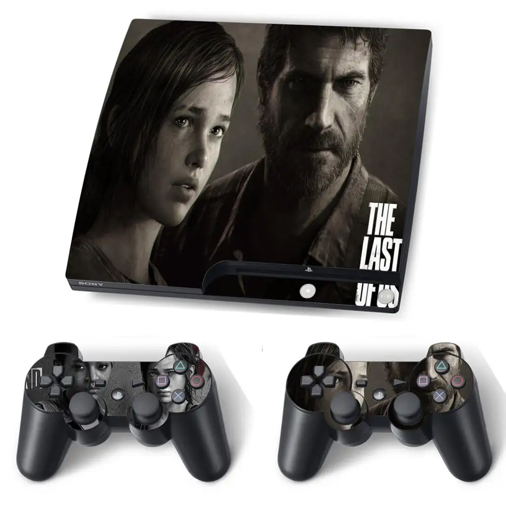 Наклейка The Last of Us для консоли и контроллеров PS3 Slim PlayStation 3 Виниловая наклейка |