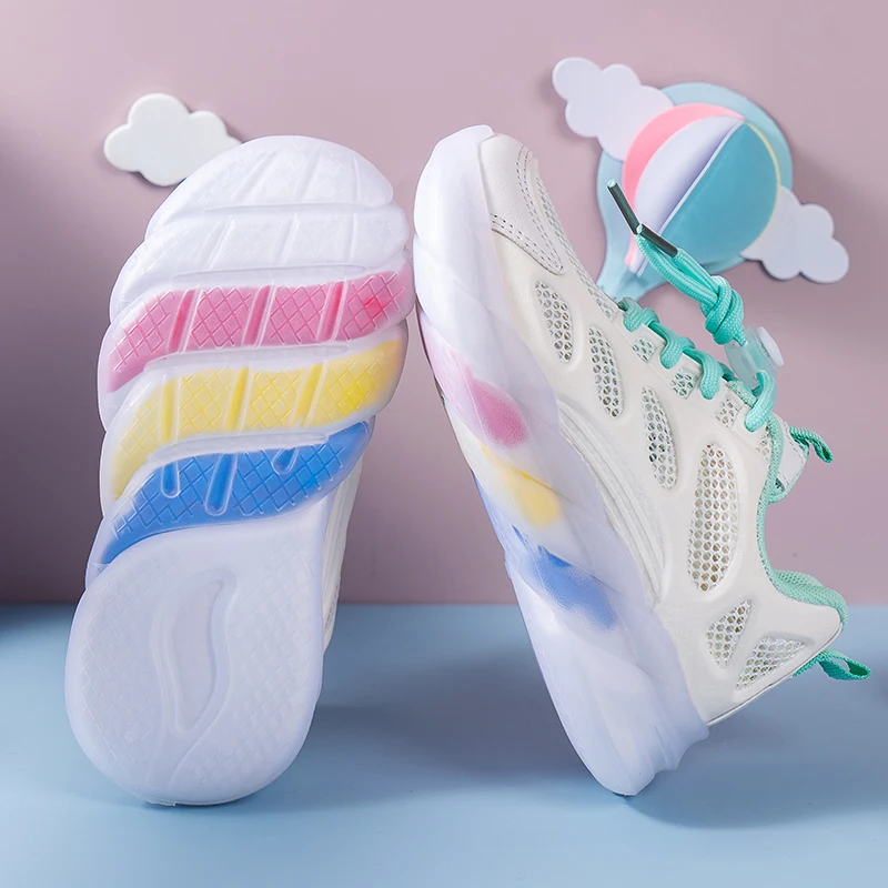 Children Casual Summer Shoes Boys Girls Comfortable Sports Running Shoes TPU Rainbow Soled Sneaker Kids Elastic Outdoor Footwear
Children Casual Summer Shoes Boys Girls Comfortable Sports Running Shoes TPU Rainbow Soled Sneaker Kids Elastic Outdoor Footwear