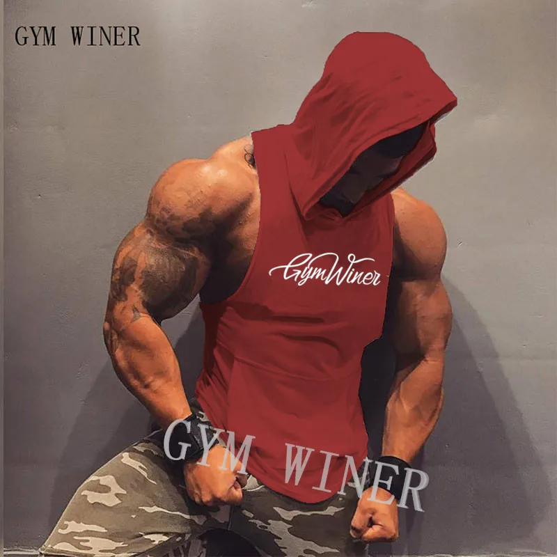 gym winer Bodybuilding stringer sleeveless hoodie Vest gyms tank tops for men singlets shirt cotton fitness sporting clothing
gym winer Bodybuilding stringer sleeveless hoodie Vest gyms tank tops for men singlets shirt cotton fitness sporting clothing