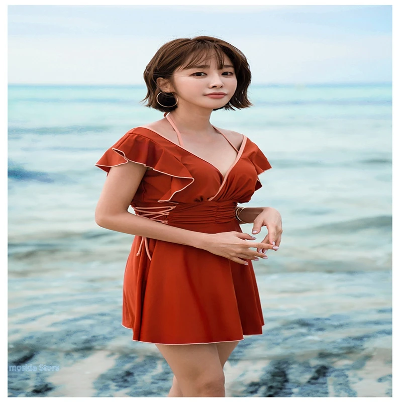 50pcs 2021 new solid color net red sexy high waist nylon one-piece swimsuit female high elastic 
50pcs 2021 new solid color net red sexy high waist nylon one-piece swimsuit female high elastic