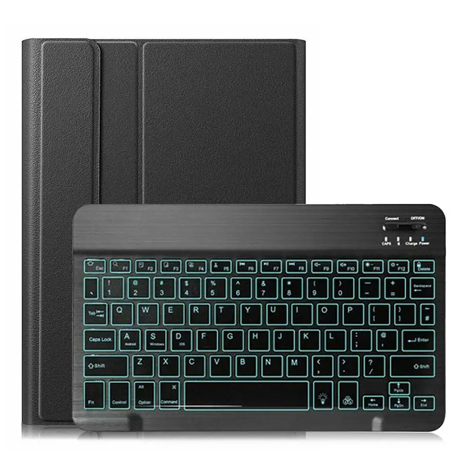 7 colors backlits Bluetooth Keyboard with Tablet Cover for Huawei MatePad 10.4 BAH3-W09/AL00 Honor V6 10.4 KRJ-WO9/AN00 Case
7 colors backlits Bluetooth Keyboard with Tablet Cover for Huawei MatePad 10.4 BAH3-W09/AL00 Honor V6 10.4 KRJ-WO9/AN00 Case
