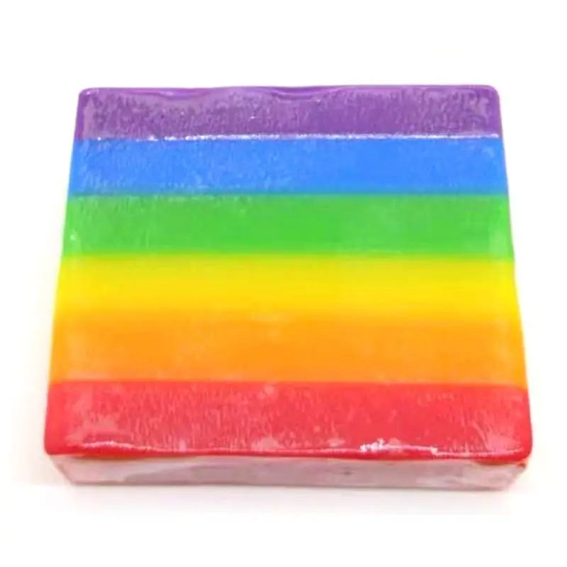 Portable Rainbow Cleaning Soap Fruit Fragrant for Bath Hand Washing Shower 
Portable Rainbow Cleaning Soap Fruit Fragrant for Bath Hand Washing Shower