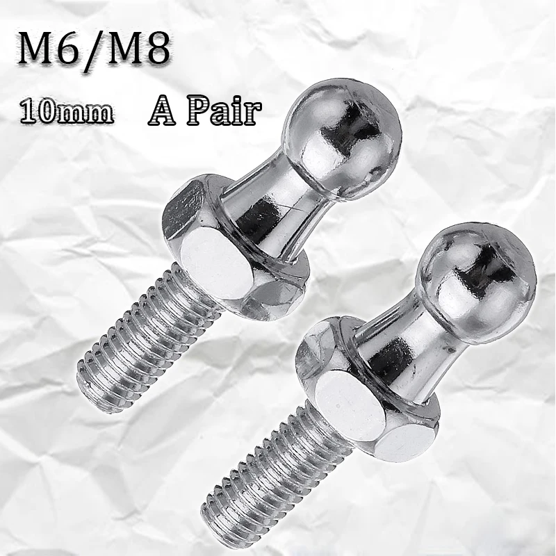 2PCS M6 / M8 Ball Wheel Threaded Stud Bolts Welding 10mm Universal Articulated Anchor Bolt Fasterners Nuts & Bolts
2PCS M6 / M8 Ball Wheel Threaded Stud Bolts Welding 10mm Universal Articulated Anchor Bolt Fasterners Nuts & Bolts