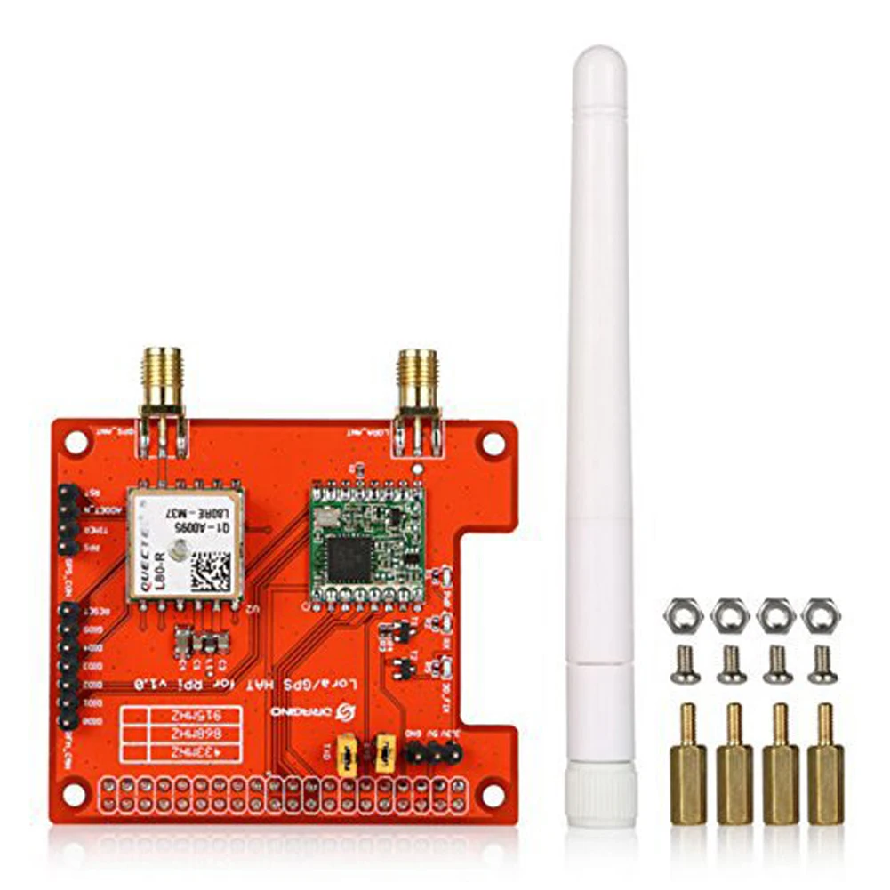 Комплект беспроводной платы расширения Lora/GPS _ HAT 868 МГц, совместим со встроенными датчиками температуры Raspberry PI, индикатор низкого заряда бат...
Комплект беспроводной платы расширения Lora/GPS _ HAT 868 МГц, совместим со встроенными датчиками температуры Raspberry PI, индикатор низкого заряда бат...
