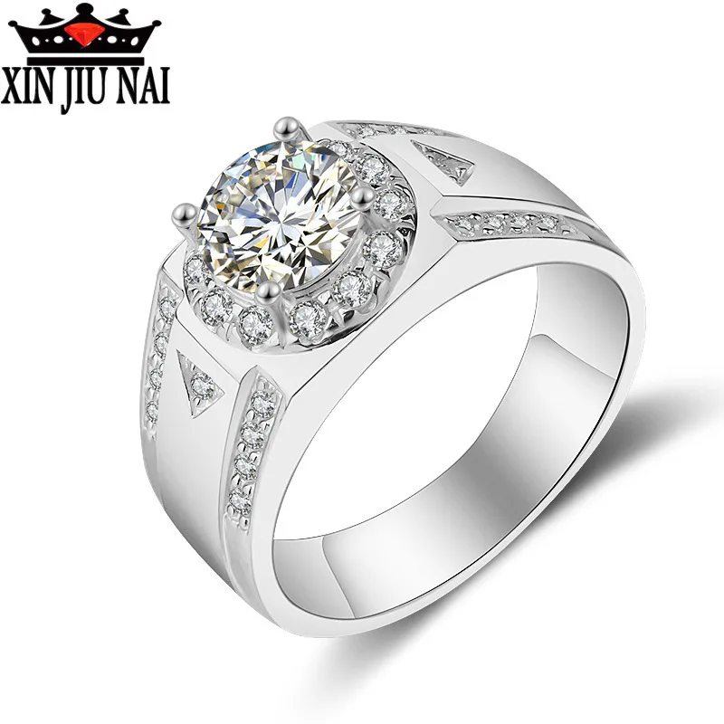 Gold-plated men's diamond ring men's business ring classic inlaid 3A zircon eight heart eight arrow simulation ring
Gold-plated men's diamond ring men's business ring classic inlaid 3A zircon eight heart eight arrow simulation ring