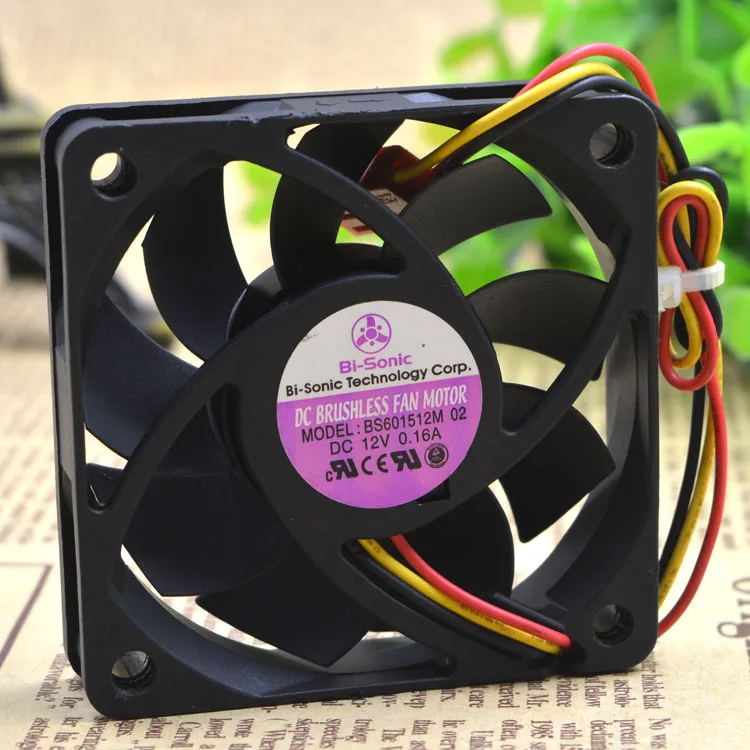 Новый оригинальный 3-проводной веер для измерения скорости BS601512M 6015 12V 0.16A 6CM
Новый оригинальный 3-проводной веер для измерения скорости BS601512M 6015 12V 0.16A 6CM
