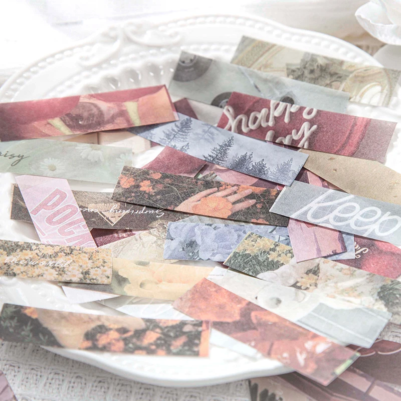 30Pcs/Bag Vintage Scenery Collage Strip Paper Sticker Package DIY Diary Journal Decoration Label Sticker Album Scrapbooking
30Pcs/Bag Vintage Scenery Collage Strip Paper Sticker Package DIY Diary Journal Decoration Label Sticker Album Scrapbooking