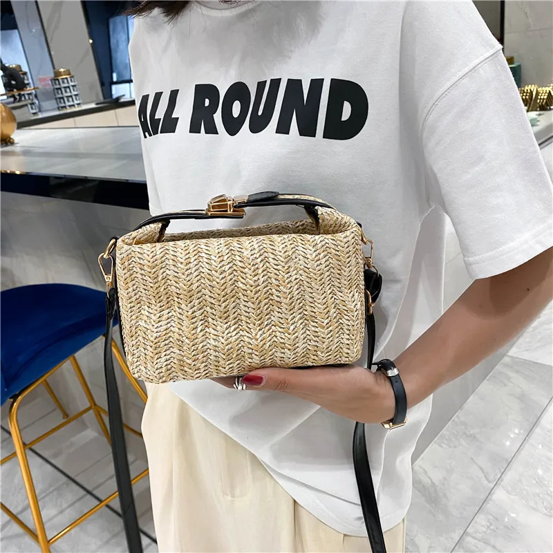 Women's Straw bag Summer new casual handbags All-match fashion Shoulder Bags crossbody bags for women camera bag
Women's Straw bag Summer new casual handbags All-match fashion Shoulder Bags crossbody bags for women camera bag