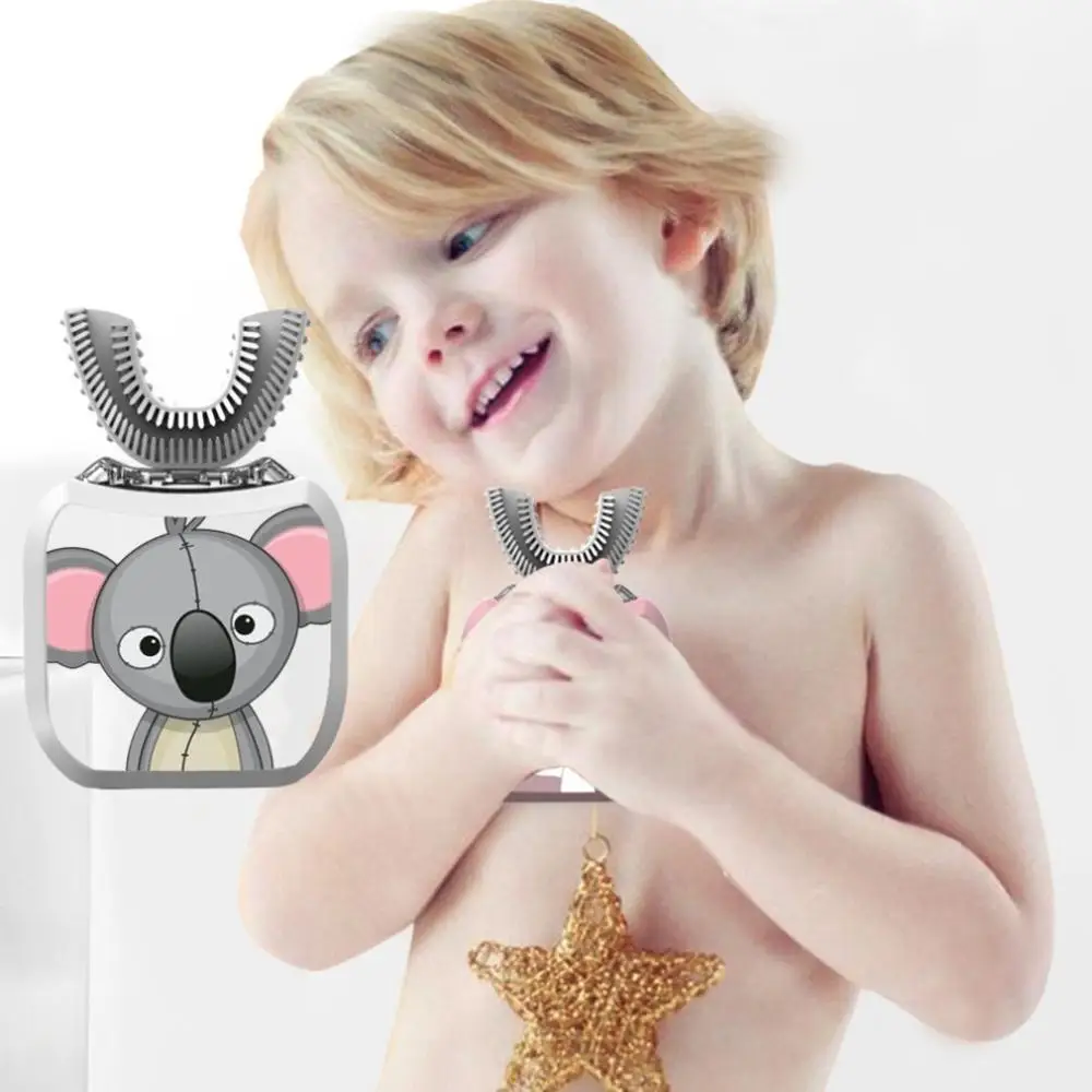 Children's Electric Toothbrush U-Shaped Smart Mouth Containing Sonic Toothbrush USB Rechargeable Automatic Baby Toothbrush
Children's Electric Toothbrush U-Shaped Smart Mouth Containing Sonic Toothbrush USB Rechargeable Automatic Baby Toothbrush