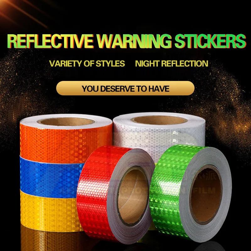 FREE SHIPPING/WATERPROOF/DECORATIVE Multiple Colour Car Safety Warning Tape Reflective Strip Self Adhesive Reflective Sticker
FREE SHIPPING/WATERPROOF/DECORATIVE Multiple Colour Car Safety Warning Tape Reflective Strip Self Adhesive Reflective Sticker