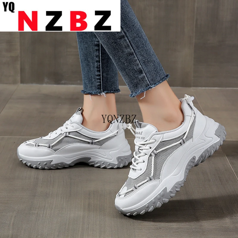 Women Shoes New Chunky Sneakers for Women Lace-Up Vulcanize Shoes Casual Fashion Dad Shoes Platform Sneakers
Women Shoes New Chunky Sneakers for Women Lace-Up Vulcanize Shoes Casual Fashion Dad Shoes Platform Sneakers