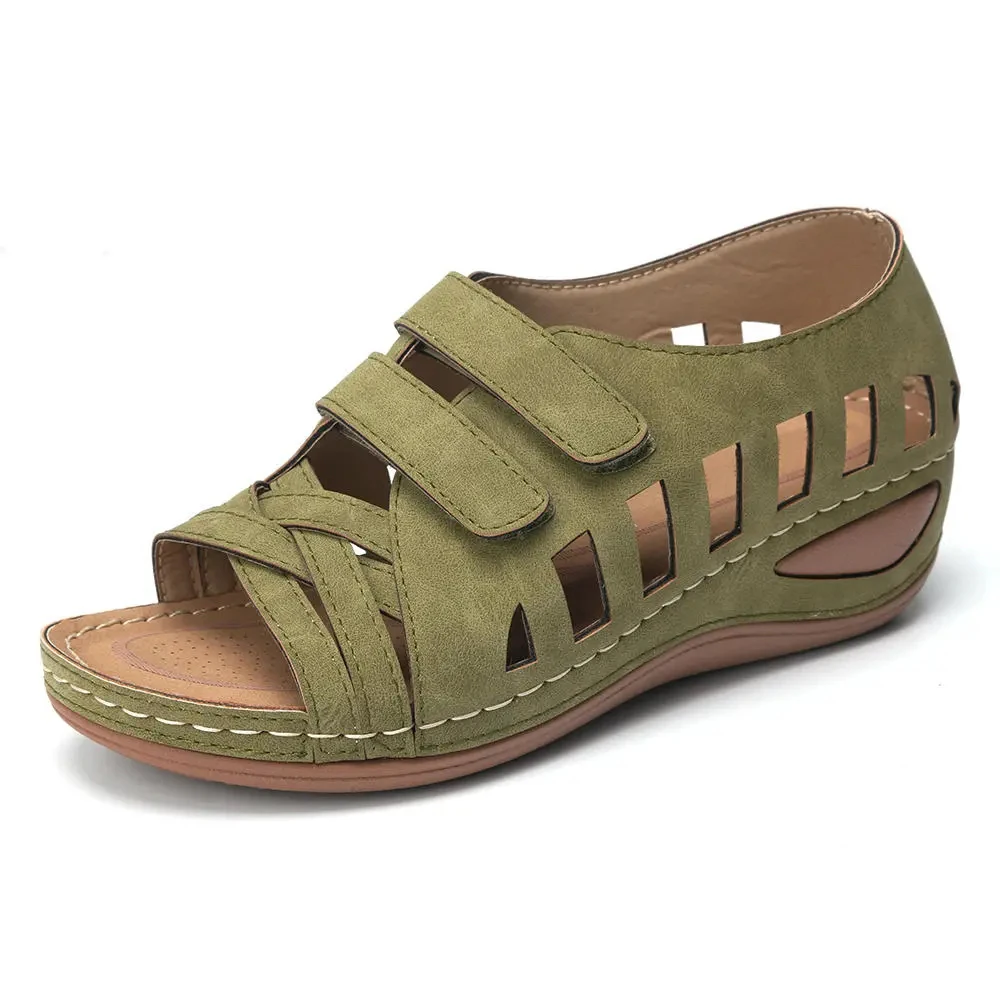 Summer Women Sandals Gladiator Ladies Hollow Out Wedges Buckle Platform Casual Shoes Female Soft Beach Shoes Zapatos De Mujer
Summer Women Sandals Gladiator Ladies Hollow Out Wedges Buckle Platform Casual Shoes Female Soft Beach Shoes Zapatos De Mujer