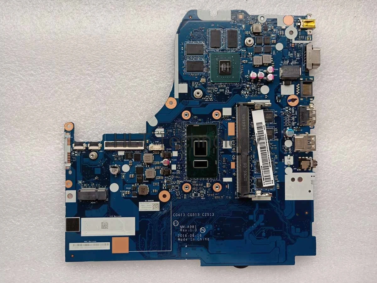 Laptop motherboard For Lenovo CG413 CG513 CZ513 310-15IKB NM-A981 SR2ZV i7-7500U CPU 4GB RAM DDR4 100% Tested
Laptop motherboard For Lenovo CG413 CG513 CZ513 310-15IKB NM-A981 SR2ZV i7-7500U CPU 4GB RAM DDR4 100% Tested