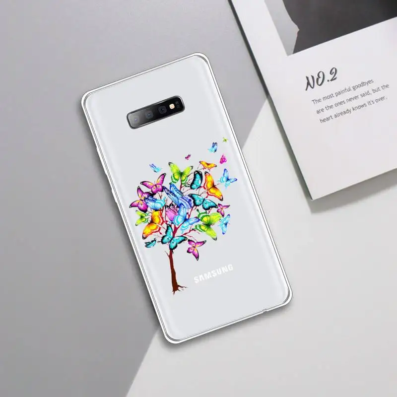 Butterfly tree woman Phone Case Transparent For Samsung Galaxy A 71 21s S note 8 9 10 plus 20 ultra 
Butterfly tree woman Phone Case Transparent For Samsung Galaxy A 71 21s S note 8 9 10 plus 20 ultra