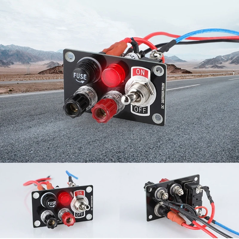 Safe External Power Device for Recreational Vehicle Yacht 12-24V Overvoltage Protection Switch Panel with 20A Fuse
Safe External Power Device for Recreational Vehicle Yacht 12-24V Overvoltage Protection Switch Panel with 20A Fuse