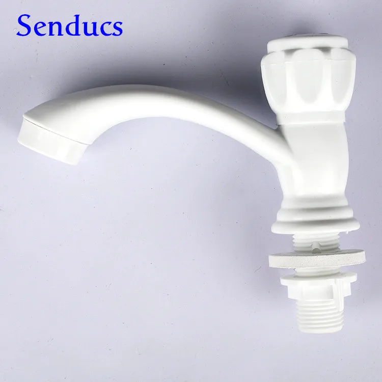 Basin Faucet Single Handle Water Nozzle Cold Water Tap Senducs Quality Plastic Single Cold Bathroom Basin Sink Faucets
Basin Faucet Single Handle Water Nozzle Cold Water Tap Senducs Quality Plastic Single Cold Bathroom Basin Sink Faucets