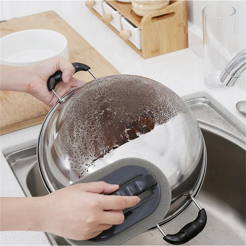 Magic Scrub Scrubbing Sponge with Handle Powerful Cleaning and Decontamination Brush A Must-have Artifact In The Kitchen Bathroo
Magic Scrub Scrubbing Sponge with Handle Powerful Cleaning and Decontamination Brush A Must-have Artifact In The Kitchen Bathroo