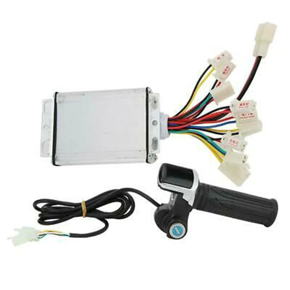 36V 1000W Brush EBike Controller Thumb Throttle Grip Set Lock Electric Scoote Speed Controller Handlebar Bike Accessories
36V 1000W Brush EBike Controller Thumb Throttle Grip Set Lock Electric Scoote Speed Controller Handlebar Bike Accessories