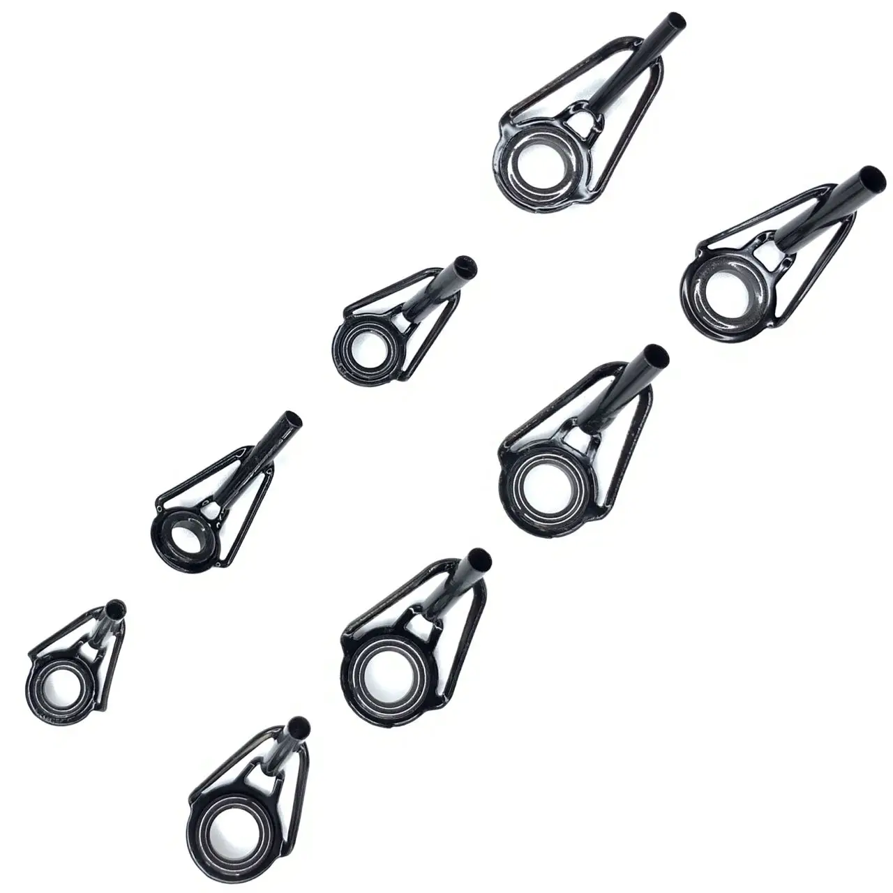 80pcs/Box Fishing Rod Guide Tip Building Repair Kit Set DIY Eye Rings Stainless Steel Frames Ceramics TS Line Guide Ring
80pcs/Box Fishing Rod Guide Tip Building Repair Kit Set DIY Eye Rings Stainless Steel Frames Ceramics TS Line Guide Ring