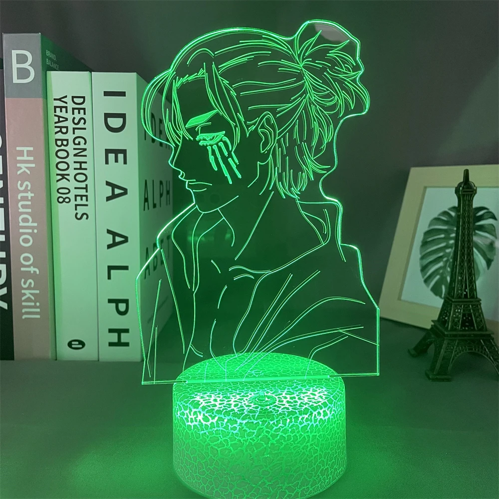 Acrylic Table Lamp Anime Attack on Titan for Home Room Decor Light Cool Kid Child Gift Captain Levi Ackerman Figure Night Light
Acrylic Table Lamp Anime Attack on Titan for Home Room Decor Light Cool Kid Child Gift Captain Levi Ackerman Figure Night Light