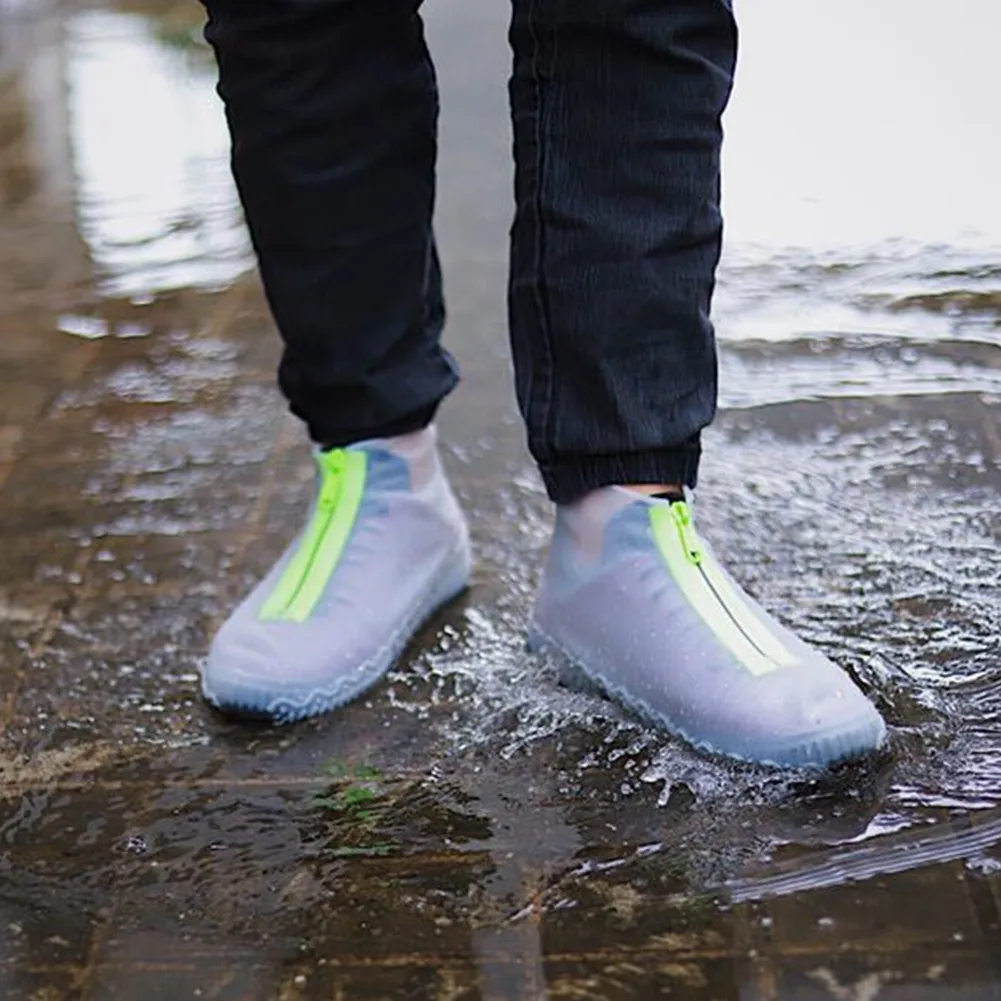 1Pair Ultra Elastic Silicone Shoe Cover WaterProof Reusable Rain Shoe Covers Protector Unisex Non-Slip Rainproof Suit Rain Coat
1Pair Ultra Elastic Silicone Shoe Cover WaterProof Reusable Rain Shoe Covers Protector Unisex Non-Slip Rainproof Suit Rain Coat