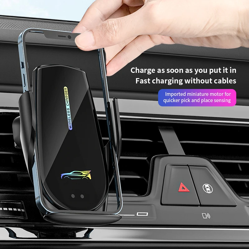 Wireless charger 2021 new car phone holder 15W fast charging support iphone 8Plus 11/11Pro/12/13 Samsung S8/9 Huawei P30/Mate20
Wireless charger 2021 new car phone holder 15W fast charging support iphone 8Plus 11/11Pro/12/13 Samsung S8/9 Huawei P30/Mate20