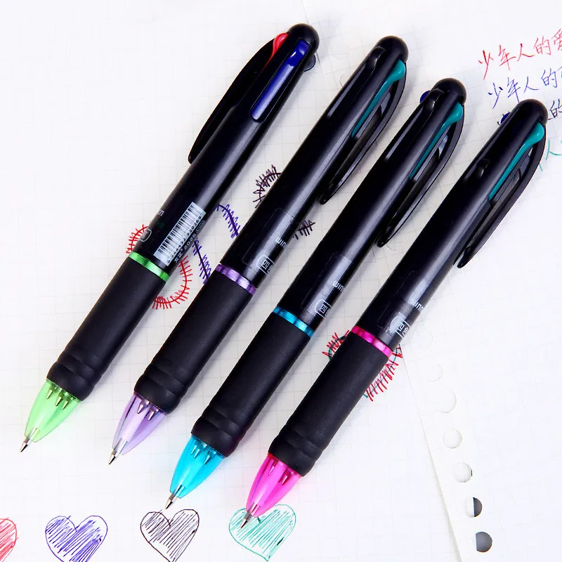 1Pcs Durable 4 In 1 Ballpoint Pens 0.7mm DIY Four Color Ink Business Office Stationery Advertising Pen Gift Pen Free Shipping
1Pcs Durable 4 In 1 Ballpoint Pens 0.7mm DIY Four Color Ink Business Office Stationery Advertising Pen Gift Pen Free Shipping