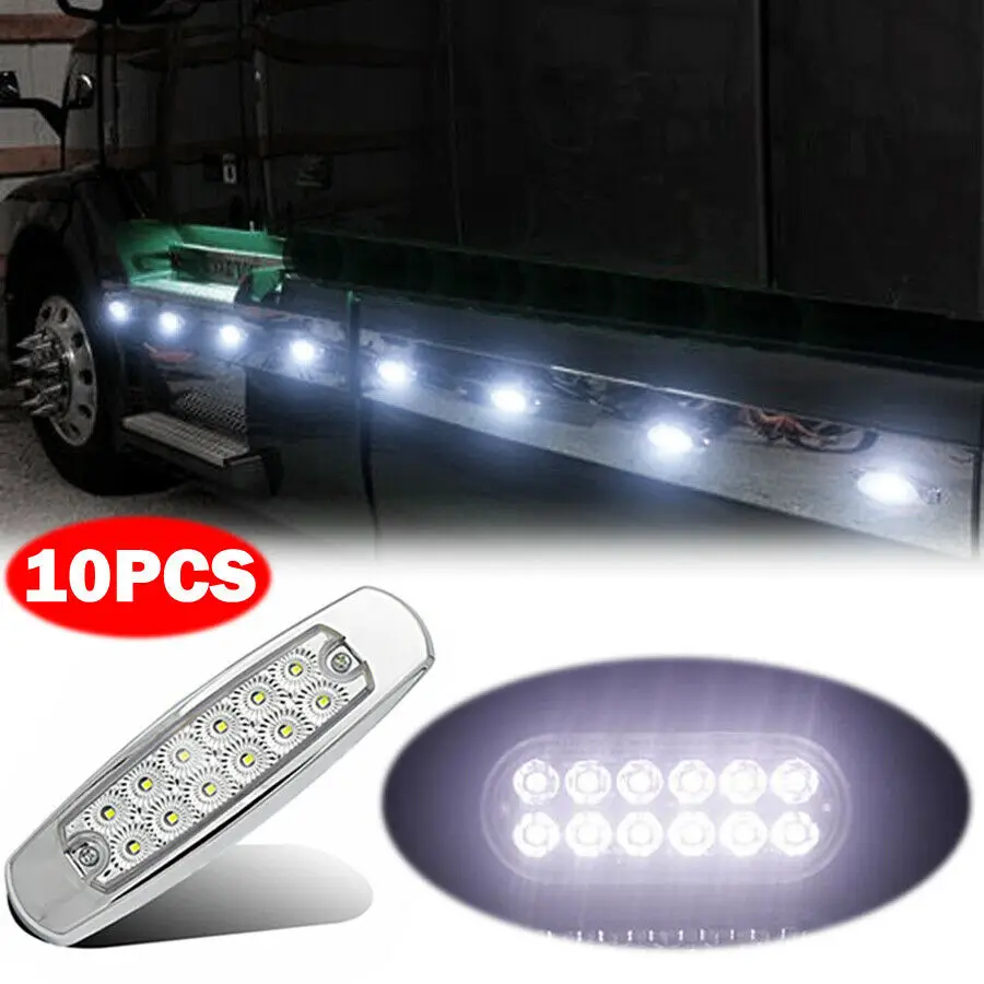 DC 12-24V Side Marker Lights Turn Signal Light Boat Trailer Horse Trailer
DC 12-24V Side Marker Lights Turn Signal Light Boat Trailer Horse Trailer
