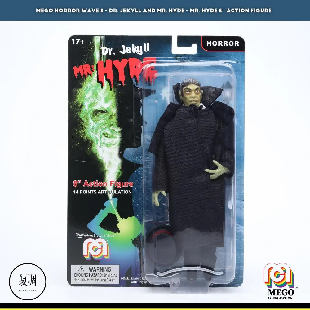 Экшн-фигурка Mego DR.Jekyll и MR.Hyde, 8 дюймов, ПВХ и ткань, коллекционная кукла, подарок на Хэллоуин, ужасные плюшевые игрушки для мальчиков
Экшн-фигурка Mego DR.Jekyll и MR.Hyde, 8 дюймов, ПВХ и ткань, коллекционная кукла, подарок на Хэллоуин, ужасные плюшевые игрушки для мальчиков