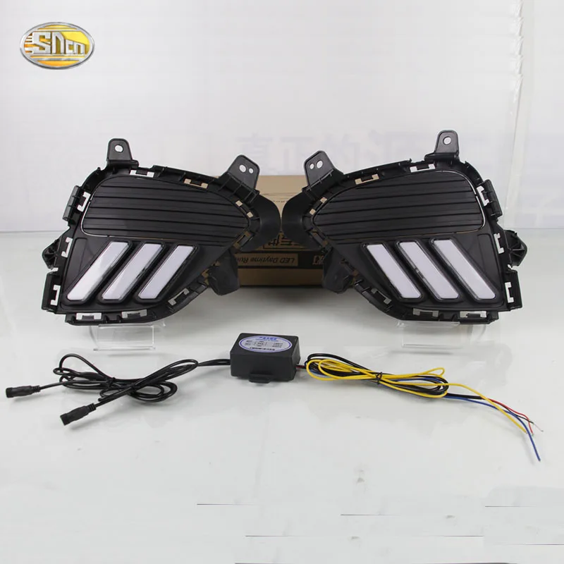 SNCN LED Daytime Running Lights For Hyundai Creta IX25 2017 2018 driving lights fog lamp yellow turning indicator light
SNCN LED Daytime Running Lights For Hyundai Creta IX25 2017 2018 driving lights fog lamp yellow turning indicator light