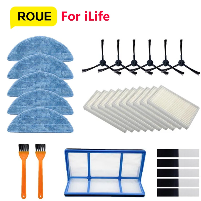 Детали для робота-пылесоса wheel, боковая щетка, основной фильтр от пыли, НЕРА, для iLife v5, v5s, V3, V3s, v5Pro, V50, V55, x5, v5s Pro
Детали для робота-пылесоса wheel, боковая щетка, основной фильтр от пыли, НЕРА, для iLife v5, v5s, V3, V3s, v5Pro, V50, V55, x5, v5s Pro