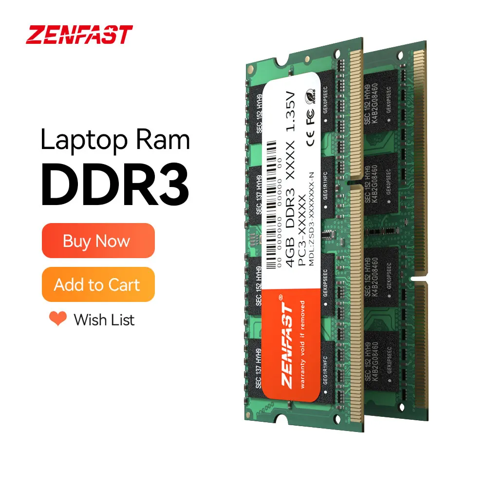 ZENFAST Memoria Ram DDR4 8gb 4GB 16GB 2133 2400 2666MHz Sodimm Notebook High Performance Laptop Memory For Intel and AMD
ZENFAST Memoria Ram DDR4 8gb 4GB 16GB 2133 2400 2666MHz Sodimm Notebook High Performance Laptop Memory For Intel and AMD