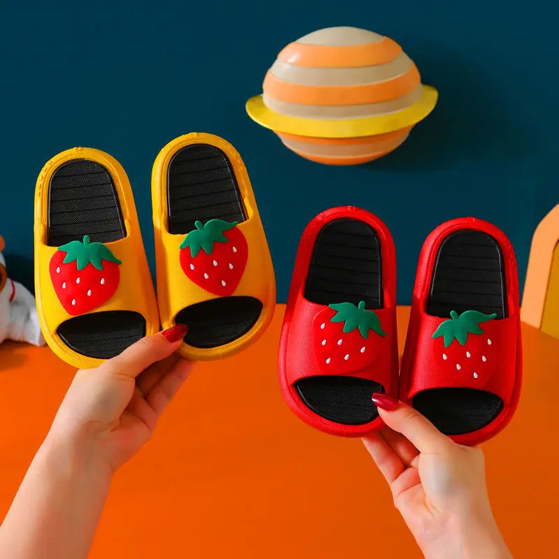 Strawberry slippers Kids Summer Beach Shoes Boy Girl Sandals Children Non-slip Slippers Child slippers
Strawberry slippers Kids Summer Beach Shoes Boy Girl Sandals Children Non-slip Slippers Child slippers