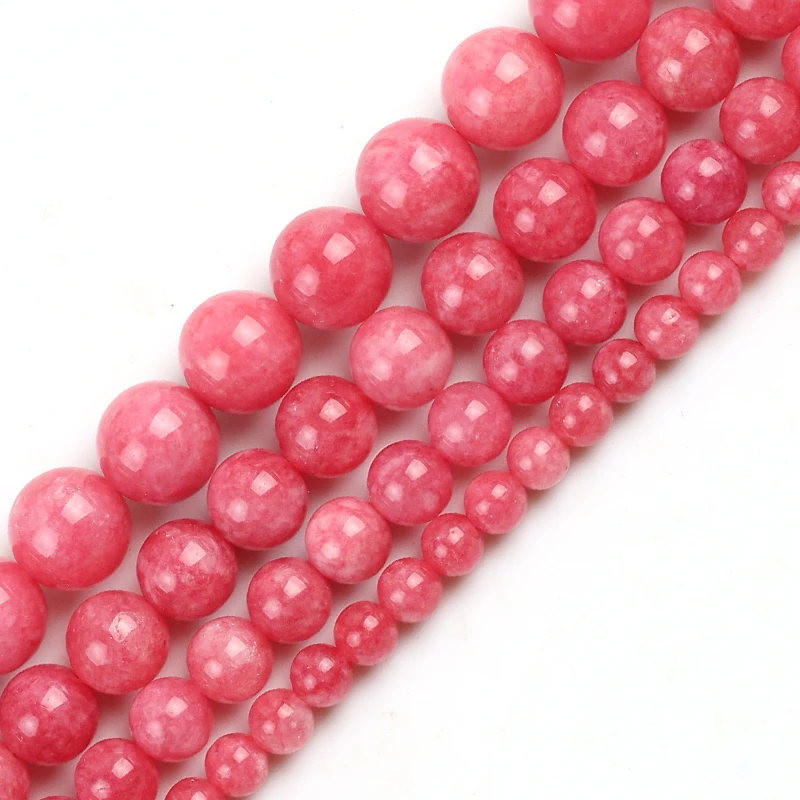 Angelite Red Rhodochrosite Natural Stone Beads Smooth Round Loose Spacer Beads For Jewelry Making DIY Bracelet 15" 6/8/10/12mm
Angelite Red Rhodochrosite Natural Stone Beads Smooth Round Loose Spacer Beads For Jewelry Making DIY Bracelet 15" 6/8/10/12mm