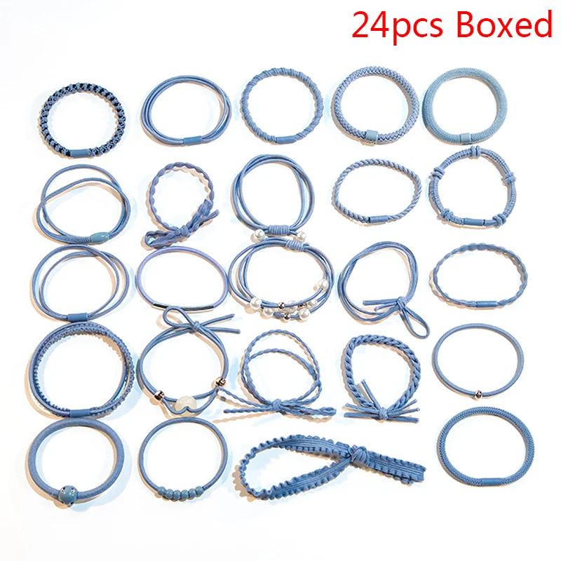 24pcs Hair Ring Hair Accessories Elastic Rubber Band Hair Ring Female Hair Strap Korean Style Headdress Women
24pcs Hair Ring Hair Accessories Elastic Rubber Band Hair Ring Female Hair Strap Korean Style Headdress Women