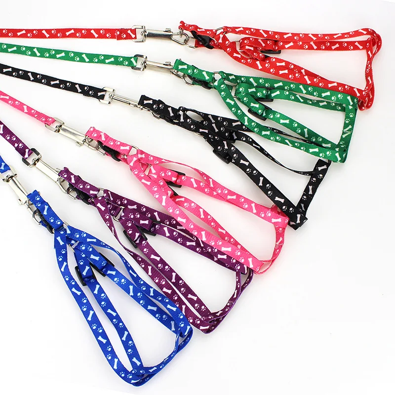 Random Color pet dog leash print dog leashes rope small medium personalized dog harness dog collar leash French bulldog harness
Random Color pet dog leash print dog leashes rope small medium personalized dog harness dog collar leash French bulldog harness
