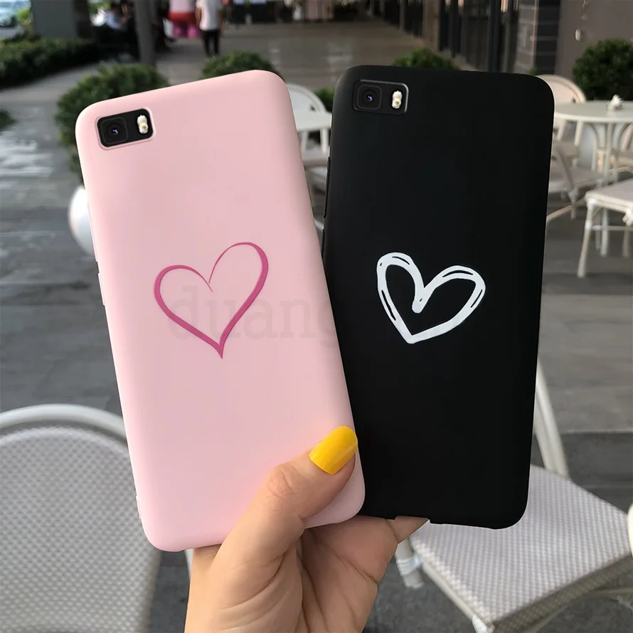 Милые чехлы для телефонов Huawei P8Lite с банановыми листьями p8 Lite ALE-L21 2015 ALE L21candy Мягкий
