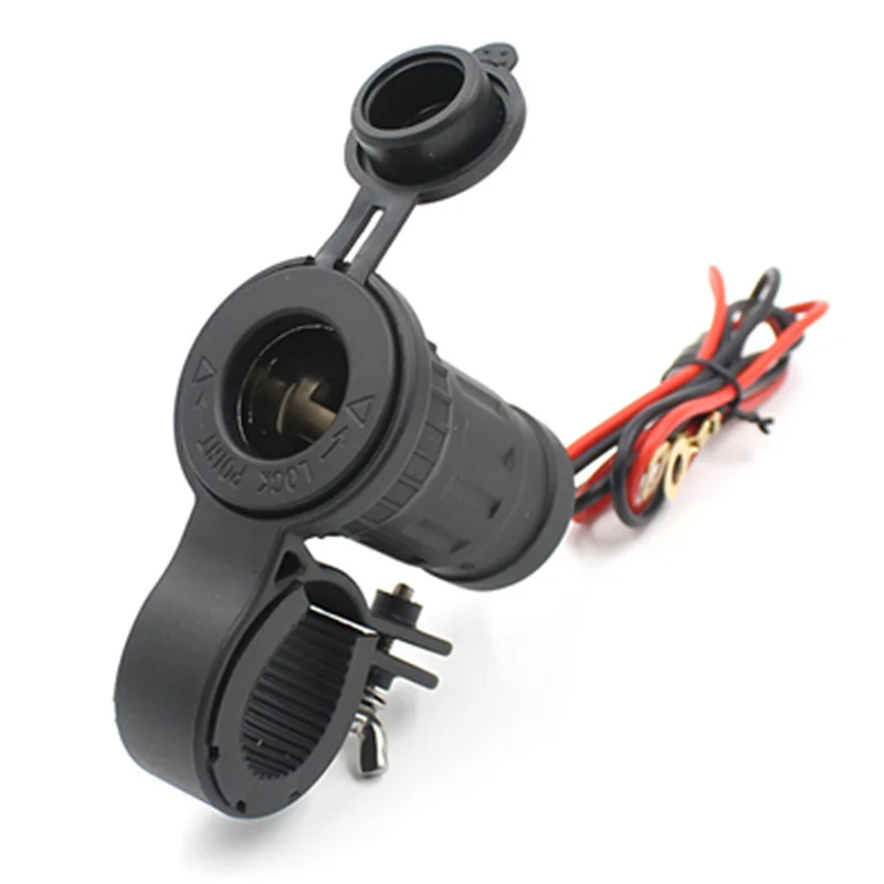 12-24V Cigarette Lighter Socket 12V Waterproof Car Boat Motorcycle Handlebar Cigarette Lighter Sockets Power Plug Outlet
12-24V Cigarette Lighter Socket 12V Waterproof Car Boat Motorcycle Handlebar Cigarette Lighter Sockets Power Plug Outlet