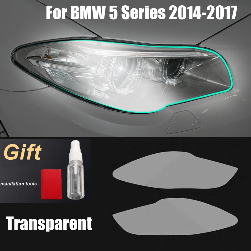 Car Headlights Film For BMW 5 Series 2014-2017 Car Styling Tint Black Protective TPU Restoration Precut Sticker Accessories 2Pcs
Car Headlights Film For BMW 5 Series 2014-2017 Car Styling Tint Black Protective TPU Restoration Precut Sticker Accessories 2Pcs
