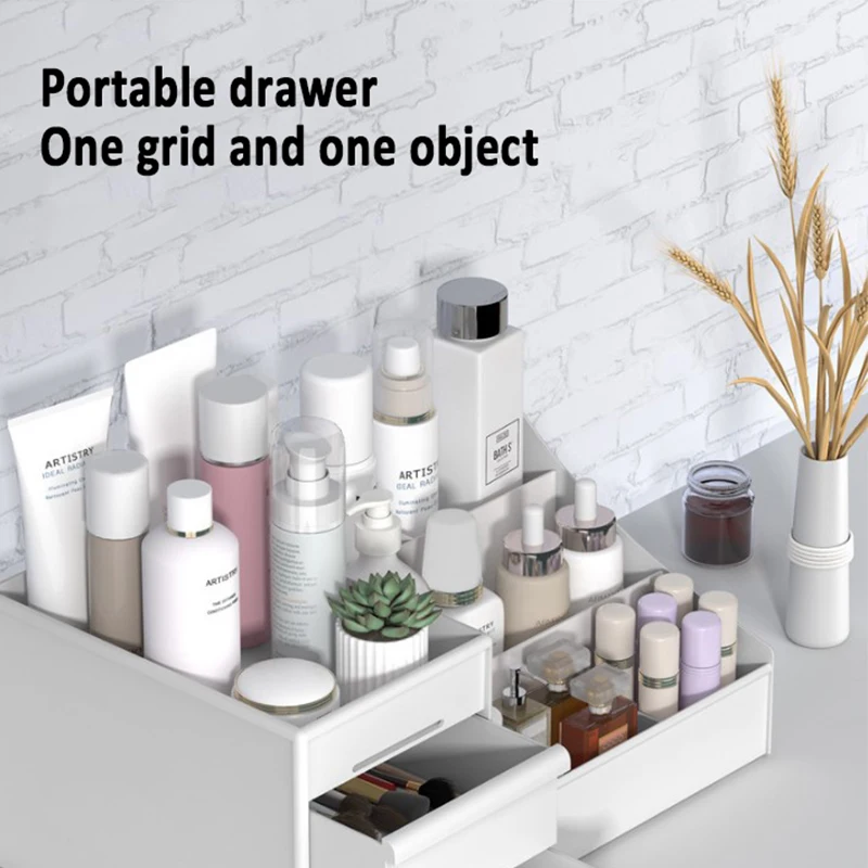 Large Cosmetic Jewelry Accessories Desk Organizer Drawer type Storage Box Shelf Candy makeup storage organizer for cosmetics
Large Cosmetic Jewelry Accessories Desk Organizer Drawer type Storage Box Shelf Candy makeup storage organizer for cosmetics