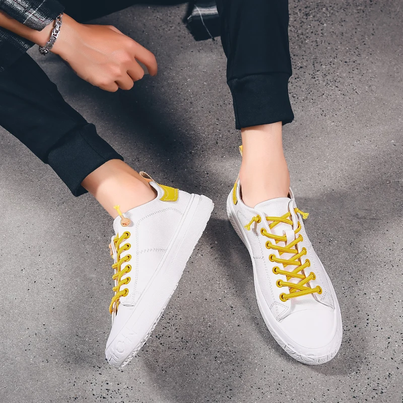 Fashion Spring Autumn White Men Shoes Men's Casual Street Cool Man Flat Shoes For Men Running Walking Sneakers Footwear
Fashion Spring Autumn White Men Shoes Men's Casual Street Cool Man Flat Shoes For Men Running Walking Sneakers Footwear