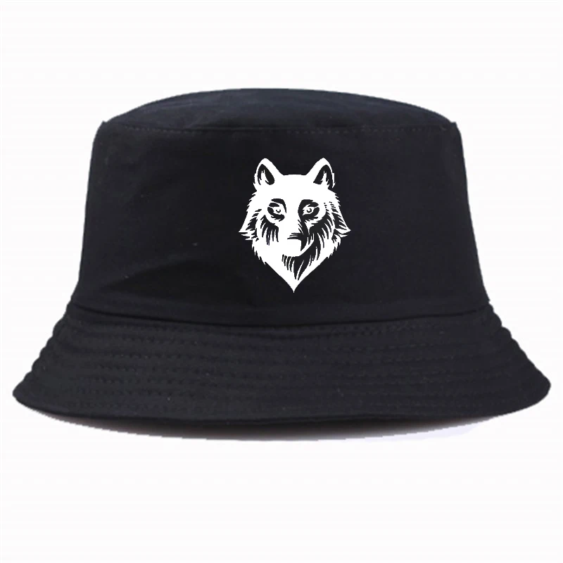Fashion Summer style hats Wolf print Bucket Hat Summer Casual Brand Unisex fisherman hat
Fashion Summer style hats Wolf print Bucket Hat Summer Casual Brand Unisex fisherman hat