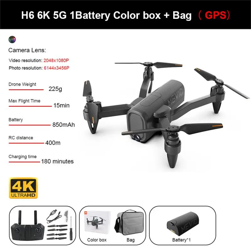 WIFI FPV Drone 4K HD Dual Camera Wide-angle Quadrotor Camera One Key Return Foldable Arm RC Quadcopter Photography Accessories
WIFI FPV Drone 4K HD Dual Camera Wide-angle Quadrotor Camera One Key Return Foldable Arm RC Quadcopter Photography Accessories
