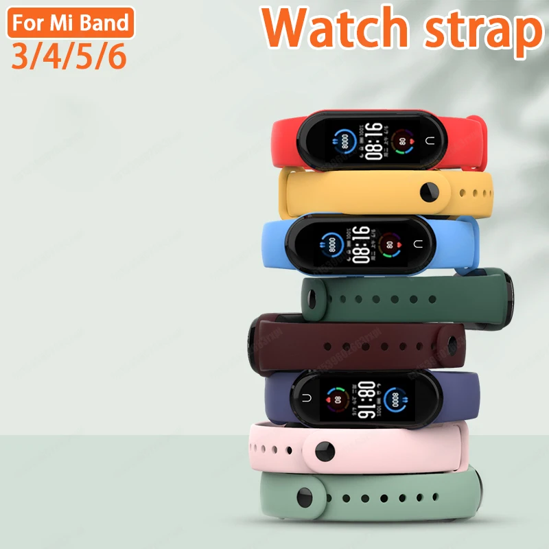 Strap For Xiaomi Mi Band 6 5 4 3 Silicone Wrist band Starp Bracelet Replacement MiBand6 Wrist Color Smart Watch Accessories Case
Strap For Xiaomi Mi Band 6 5 4 3 Silicone Wrist band Starp Bracelet Replacement MiBand6 Wrist Color Smart Watch Accessories Case