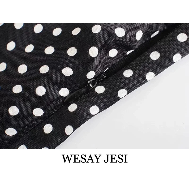 WESAY JESI Za Women's Clothing 2021 Fashion Jumpsuit Female Sleeveless Vintage Sexy Bodysuit One-Piece Polka Dot Print Jumpsuit
WESAY JESI Za Women's Clothing 2021 Fashion Jumpsuit Female Sleeveless Vintage Sexy Bodysuit One-Piece Polka Dot Print Jumpsuit