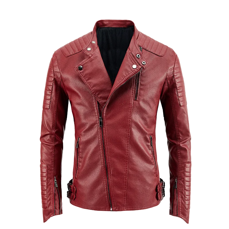 AIOPESON Locomotive Men Leather Jacket Fashion Solid Color Streetwear New Spring Men's Jacket Hip Hop Lapel Zipper Jacket Men
AIOPESON Locomotive Men Leather Jacket Fashion Solid Color Streetwear New Spring Men's Jacket Hip Hop Lapel Zipper Jacket Men